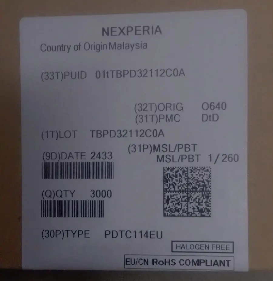 PDTC114EU,115