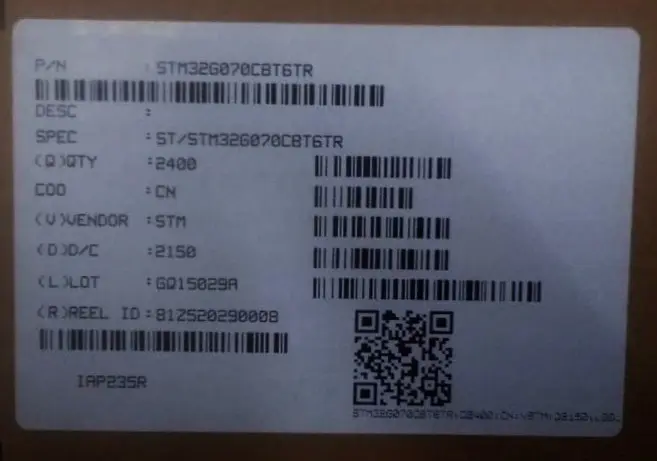 ST MICRO_STM32G070CBT6TR