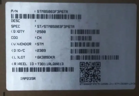 ST MICRO_STM8S003F3P6TR