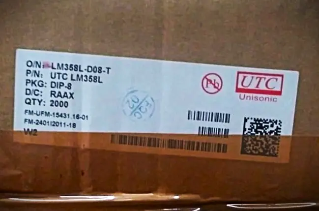 UTC LM358L DIP8