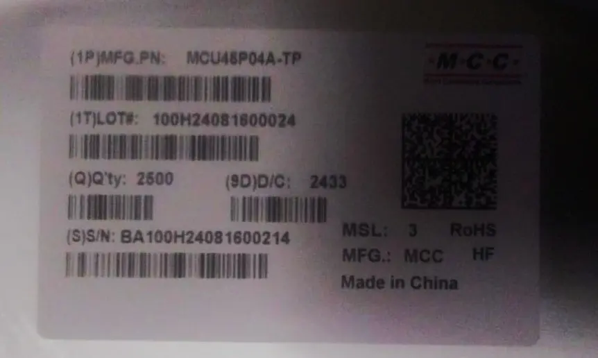 [WATTS-EVP-25-25697] MCU45P04A-TP