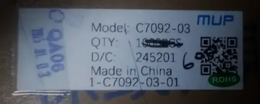 [MUP  _EVP00941] C7092-03